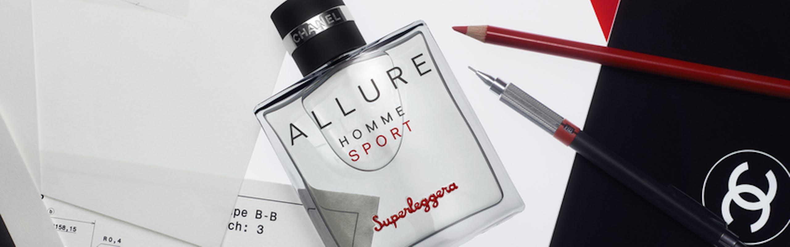 Enter the exhilarating world of the new classic Chanel Allure Homme Sport Superleggera