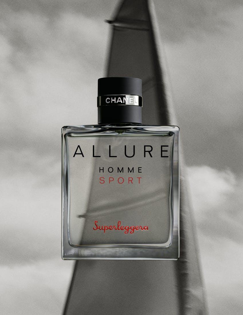 Enter the exhilarating world of the new classic Chanel Allure Homme Sport Superleggera